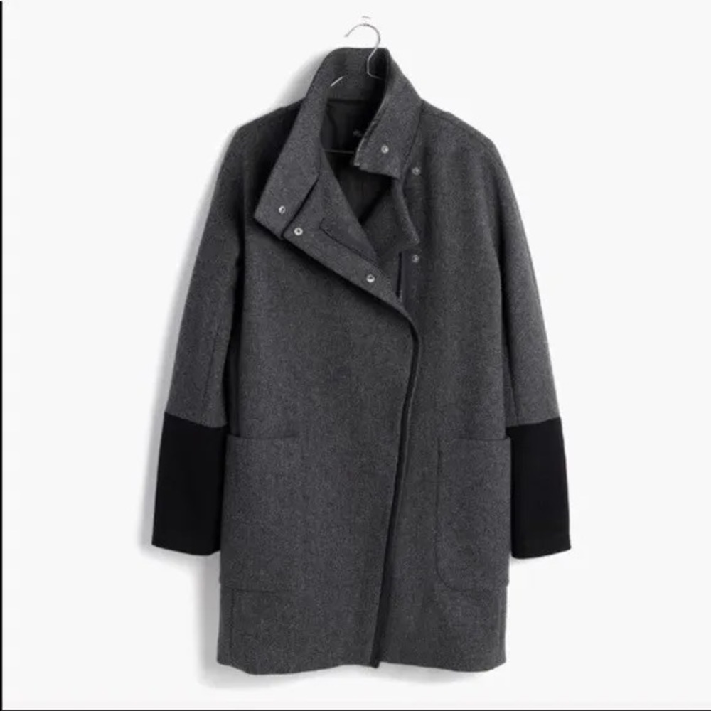 Madewell City Grid Coat